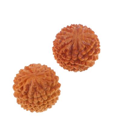 Beavorty 2st massage ball Massage ball Decompression ball leisure balls round fitness balls tool gymnastics ball handball training massage gear from wood yoga handling training ball