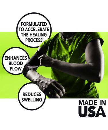 STRIVE Infrared Therapy Wrap 4x60 for Wrist, Arm, Leg, Ankle, Elbow | Enhances Blood Flow, Reduces Swelling, Accelerates Healing | Made in USA - Buy Online on GoSupps.com