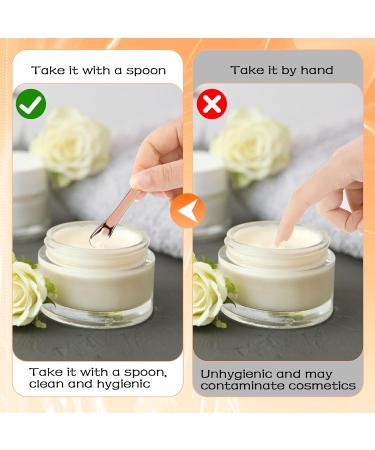 3-Piece Metal Spatula Set | Mini Makeup Spoon & Skin Care Applicator | Gold Rose Gold & Silver | Perfect for Creams Masks & Lotions - Buy Online on GoSupps.com