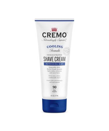 Cremo Concentrated Shave Cream Refreshing Mint 6 fl oz (177 ml)