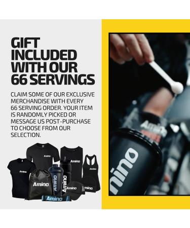 Amino Recovery - EAA & BCAA Intra Workout Powder - 5000mg Amino Acids - Apple Flavor - Vegan & Sugar Free - 22 Servings - Buy Online on GoSupps.com