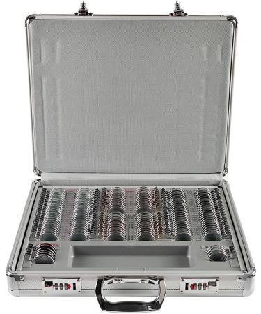 Yancheng Loudly Trial Lens Set Optical Trial Lens Set Kit with Metal Rim Aluminum Case 158 Pieces Grade A - Buy Online on GoSupps.com