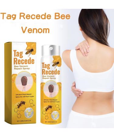 Tag Recede Bee Venom Treatment Spray - Natural Skin Solution for All Skin Types (1 Piece) | International Shipping - Buy Online on GoSupps.com