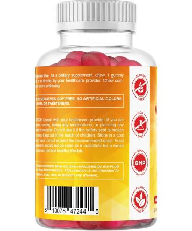 Vitamatic Sugar Free Vitamin D3 1000 IU Gummies - 120 Pectin Based Servings | Bone Health, Mood & Immune Support | Non-GMO - Buy Online on GoSupps.com