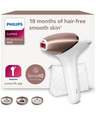 Philips Lumea IPL Hair Removal 9000 Series - Hair Removal Device with SenseIQ Technology 3 Attachments for Body Face and Precision Cordless Use (Model BRI955/00) Lumea 9000 Series 3 Attachments - Buy Online on GoSupps.com