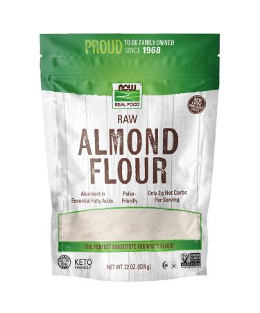 Now Foods Real Food Raw Almond Flour 22 oz (624 g)