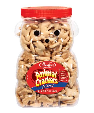 Stauffers Original Animal Crackers 24 oz. Bear Jug (2 Containers) (Original Version) (Original Version) - PACK OF 2
