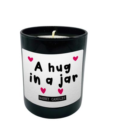 Funny Candle for Friends Candle for Best Friend Women Men Christmas Candle for Friends Funny Birthday Candle for Friend Friendship Candle for Women Candle Gift (Hug in a jar)