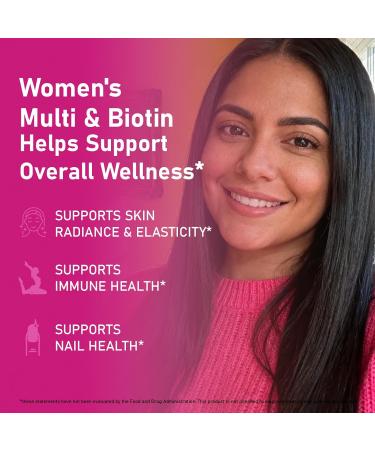 Redimas Multivitamin Gummies for Women Chewable Adult Vitamin with Vitamins A B C D E and Biotin Gummy Format for Everyday Nutrient Inclusion Convenient Daily Routine 60 Gummies - Buy Online on GoSupps.com
