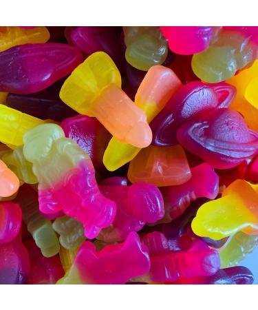 Happy Birthday vegan Pick N Mix Sweet Letterbox Gift box Hamper more than 10 Different Classic Traditional Retro Candy Fizzy - Non Fizzy Jelly mix 500g - Buy Online on GoSupps.com