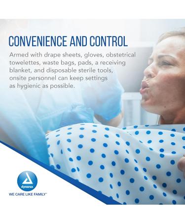 Dynarex 4902 Bagged Obstetrical Kit - Premium Supplies for Safe Delivery | International Shipping Available - Buy Online on GoSupps.com