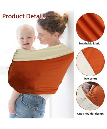Queryifv Sling Baby Carrier | Elastic Wrap for Newborns | Comfortable & Supportive Up to 16 kg - Buy Online on GoSupps.com