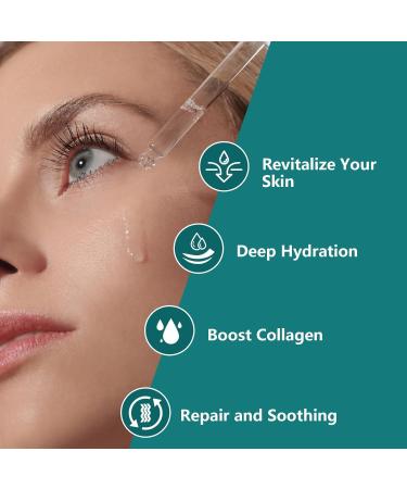 3 Pack Hyaluronic Acid Serum with Peptides - Optimal Hydration & Skin Balance | 1fl.oz (30ml Each) - International Shipping Available - Buy Online on GoSupps.com