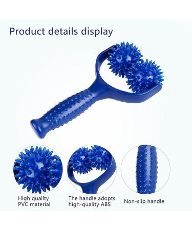 Wilsonzin Massage Roll Set - Hedgehog Ball Massage Roller & Interchangeable Massage Tools for Legs Back Arms & Shoulders - Ultimate Fascia Massager - Buy Online on GoSupps.com