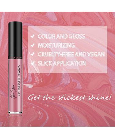 Plumping Nude Lip Gloss | High Shine, Long-Lasting & Waterproof | Lightweight & Non-Sticky Formula | Shimmer Velvet Liquid Lipstick (#05) - Buy Online on GoSupps.com