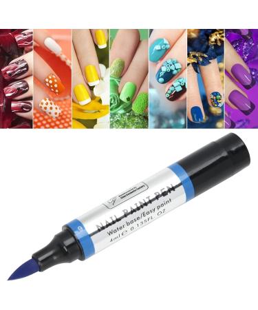 Portable Nail Polish Pen DIY Water Based Nail Varnish Gel Paint Pen Suitable for Nails Toenails Fake Nails Acrylic Nails and DIY Your Own Nails for Women Girls Easy to Use (09) - Buy Online on GoSupps.com