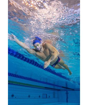 Arena Cobra Core Swim Goggles Blue/White Unisex Anti-fog Mirror (New) - Buy Online on GoSupps.com