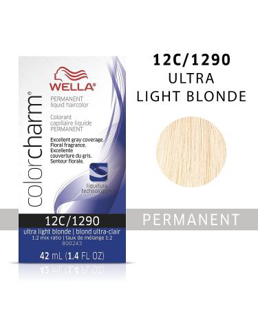 Wella Color Charm 12C Ultra Light Blonde Liquid Hair Color for Gray Coverage - Buy Online on GoSupps.com