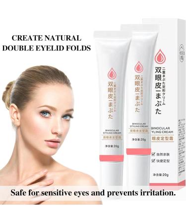 Double Eyelid Double Eyelid Shaping Cream Double Eyelid Styling Cream Long Lasting Invisible Double Eyelid Shaping Styling Cream Waterproof 2 Pieces - Buy Online on GoSupps.com