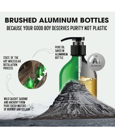 Iceland Pure SA17 Unscented Pharmaceutical Grade Sardine Anchovy oil from the pure waters of Iceland - 17oz - Buy Online on GoSupps.com