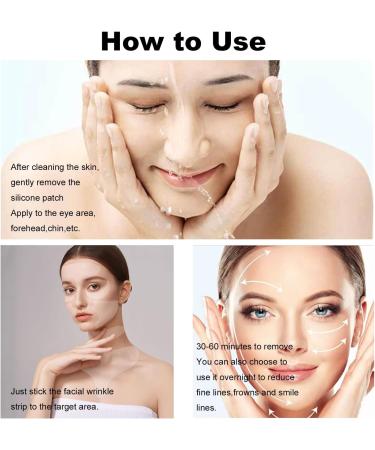 11 Reusable Silicone Wrinkle Patches for Face, Neck & Chest - Anti Wrinkle Pads for Smooth Skin - Buy Online on GoSupps.com