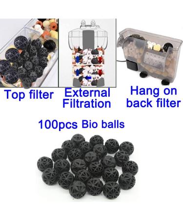 OSATNB 100 Bioco Balls for Ultra Quiet 4-in-1 Aquarium Filter | Best for 500-1800L/h - Improve Your Aquarium s Filtration - Buy Online on GoSupps.com