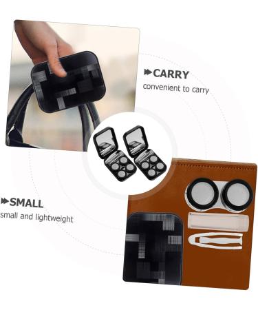 SEWOART Glasses Holder 2 Sets - Travel Case Makeup Mirror & Outdoor Storage for Suitcase - International Shipping Available - Buy Online on GoSupps.com