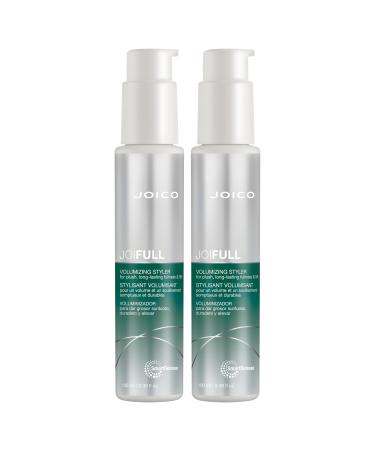 JoiFULL Volumizing Styler | For Fine Thin Hair | Add Instant Body | Long-Lasting Volume & Texture | Protect Against Pollution | With Rice Protein & Bamboo Extract | 3.38 Fl Oz 3.38 Fl Oz (Pack of 2)