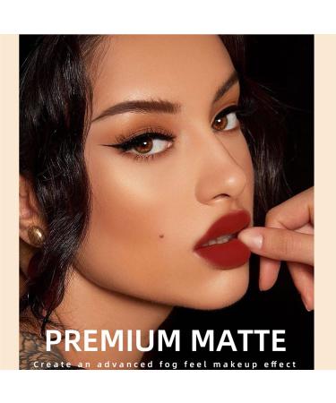 Melemando 12Pcs Matte Liquid Lipstick Set - Waterproof & Quick-drying Lip Gloss Kit for Girls and Women (02) - Buy Online on GoSupps.com