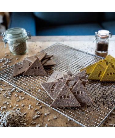 Buy AHO Cracker Test Package 2.0 | Organic Raw Food Crackers & Bread | Vegan 100% Organic Plastic-Free Packaging | International Shipping Available - Buy Online on GoSupps.com