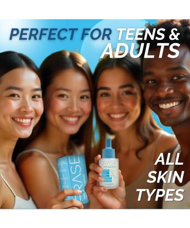 ERase Spotless Serum - Vitamin C Serum for Dark Spots with Niacinamide 5% Korean Skin Care Proactive Acne Treatment For Face Hyaluronic Acid Hydration Soothing Turmeric & Centella Asiatica 1fl oz - Buy Online on GoSupps.com