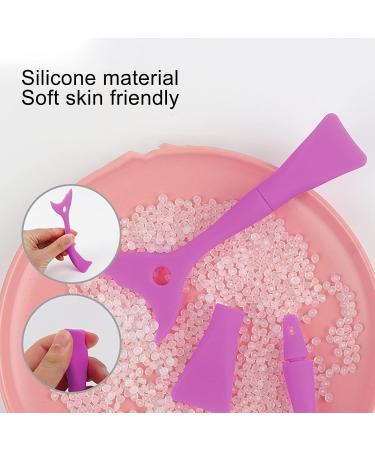 3Pcs Silicone Eye Reusable Silicone Eye Mask Brush Reusable Stencils Silicone Aids Eyeshadow Mascara Guard Tools - Buy Online on GoSupps.com