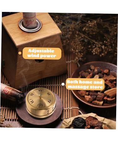 Buy Gatuida Smoke-Free Moxibustion Box - Portable Metal Burner & Adjustable Copper Clips for Weight Reduction | International Shipping Available - Buy Online on GoSupps.com