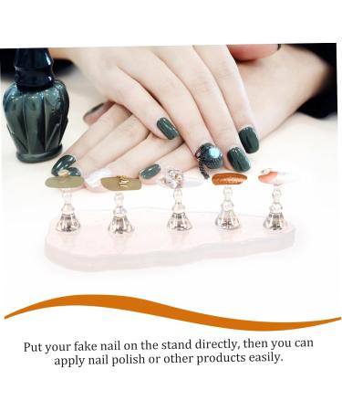 HONMEET 1 Set Nail Stuff for Acrylic Nails Nail Art Kits Nail Stands Nail Holder for Painting Nails Press on Nail Stand Fake Nail Holder Nail Practice Stand Magnet Portable Nail Set - Buy Online on GoSupps.com