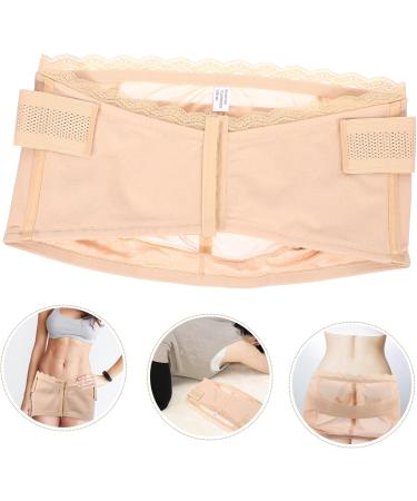 Sacroiliac Support Belt for Women | Postpartum Pelvic Correction & Recovery | XL Skin Color Abdominal Band & Girdle - Buy Online on GoSupps.com