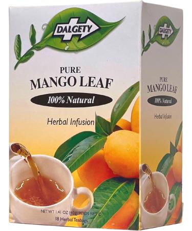 Dalgety Mango Leaf Herbal Infusion 72g Cartons 100% Natural Caffeine Free Tea Delicious and Packed with Unique Health Benefits (18 Count (Pack of 3)) - Buy Online on GoSupps.com