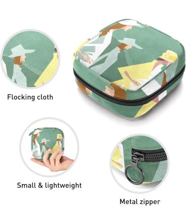 Sanitary Napkin Storage Bags | Portable Period Kit for Women & Girls - Nursing Pad Holder & Feminine Product Pouch - Buy Online on GoSupps.com