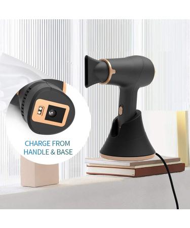 Portable Cordless Hair Dryer Wireless Hair Dryers Hot & Cold Air Rechargeable Blow Dryer Indoor & Outdoor - Buy Online on GoSupps.com