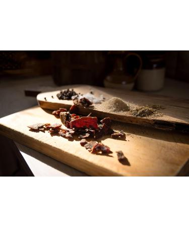 Biltong Boss Original Beef Jerky - Lean Cuts, High Protein Snack, Gluten-Free, Paleo, Keto, Atkins Diet Friendly, Post-Workout Fuel - 100g - Buy Online on GoSupps.com