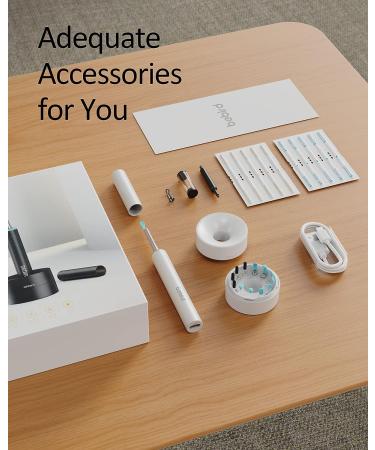 Bebird P30 Ear Wax Removal Tool | 1080P HD Ear Camera with 6 LED Lights | Compatible with iPhone & Android | White - Buy Online on GoSupps.com