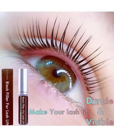 Lash Lift Filler Eyelash Perm Nutrition + Aftercare | Black Coating for Darker, Longer Lashes | Voluminous & Keratin-Infused Treatment - Buy Online on GoSupps.com