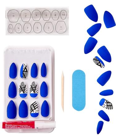 KISS Gold Finger Posh Queen Gel Glam Full Cover Nails (GF78) - Buy Online on GoSupps.com