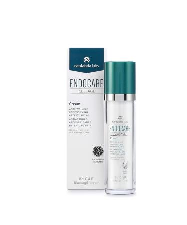 Endocare Cellage Anti-Aging Cream with Hyaluronic Acid - Wrinkle Repair Nourishing & Restructuring for Normal and Dry Skin - 50ml - Buy Online on GoSupps.com