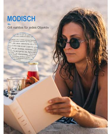 OKH Bifocal Lens Reader - Self-Adhesive 2.5 Diopter Enlargement Lenses for Sunglasses & Sports Glasses - Reusable No Water Needed - Buy Online on GoSupps.com