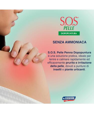 Cera di Cupra SOS Dr Ciccarelli puncture pen effectively soothes itching and irritation of the skin caused by mosquitoes bees wasps 100 Made in Italy dermatologically tested pen 15 ml - Buy Online on GoSupps.com