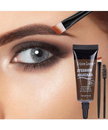 Eyebrow Gel - 24h Long Lasting Tinted Eyebrow Mascara Waterproof and Sweat-Proof Eyebrow Mascara Makeup for Women Girls Her Sritob 3# - Buy Online on GoSupps.com