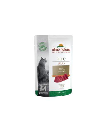 almo nature HFC Jelly wet cat food - with tuna pack of 24 (24 x 55 g) Jelly - with tuna - Buy Online on GoSupps.com