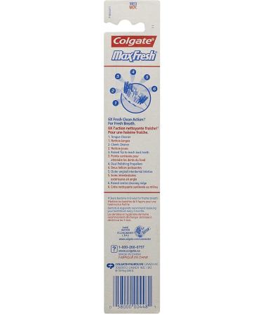 Buy Colgate Max Fresh Medium Toothbrush - International Shipping | Fresh Breath & Oral Care - Buy Online on GoSupps.com