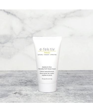 e.fek.tiv beauty Jojoba and Aloe Naturally Soft Hand Cream Deep Moisturizing Formula - Hydrating Hyaluronic Acid Enriched with Antioxidants Sulfate Free Unisex - 75 ml - Buy Online on GoSupps.com