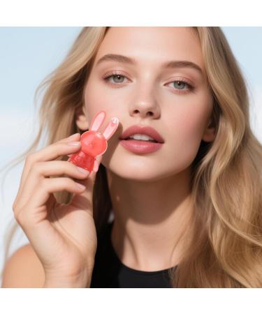 Moisturizing lipstick Bunny Shape Lip Gloss waterproof longlasting nonstick 25 g hare lip gloss moisturizing sweet lips glaze Style A 1 piece 1er Pack - Buy Online on GoSupps.com